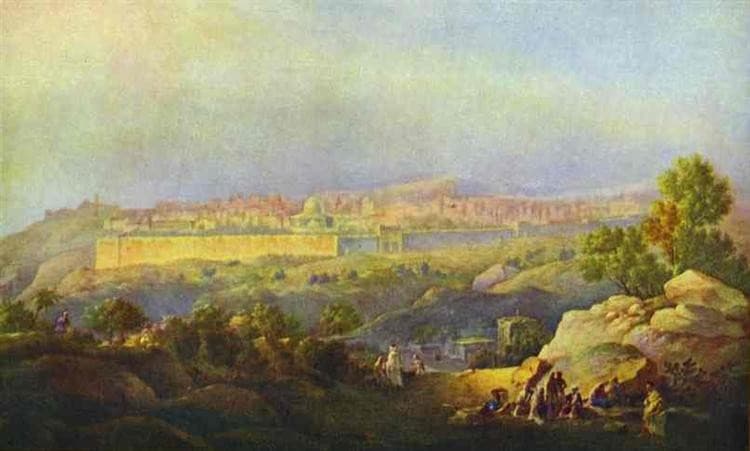 View of Jerusalem — Maxim Vorobiev