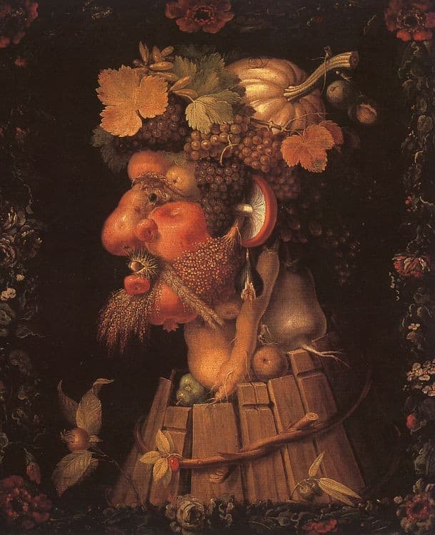 L'Automne — Giuseppe Arcimboldo