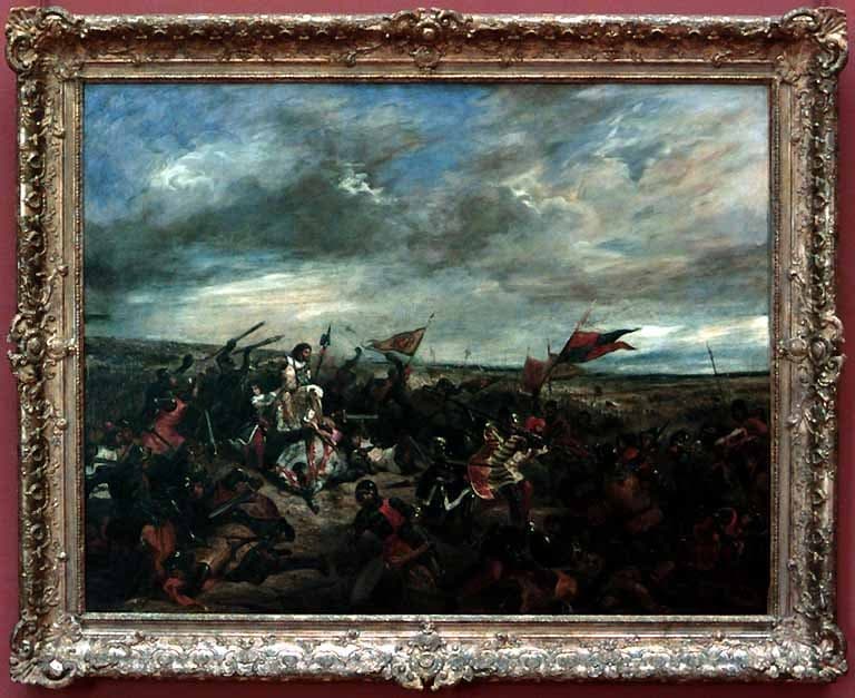 Battle of Poitiers — Eugène Delacroix