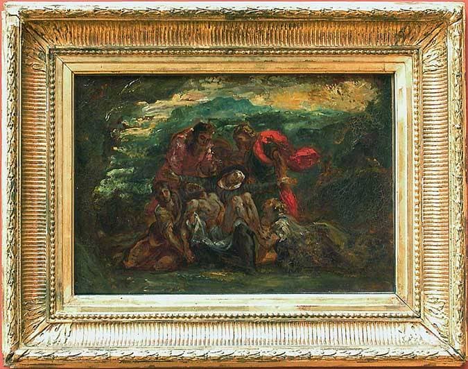 Pietà — Eugène Delacroix