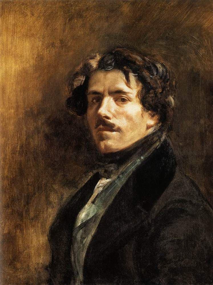 Self Portrait — Eugene Delacroix