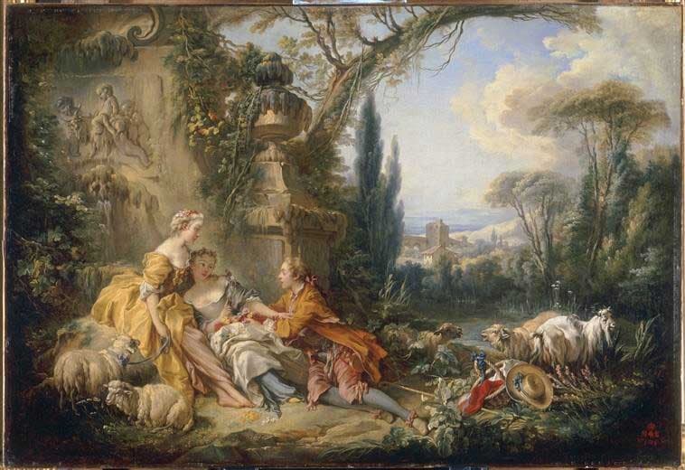 Charms of Country Life — François Boucher
