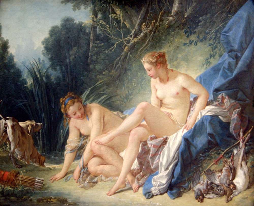 Diane sortant du bain — François Boucher