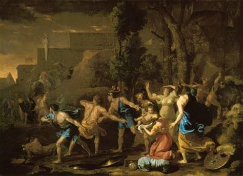 Le Jeune Pyrrhus sauvé — Nicolas Poussin