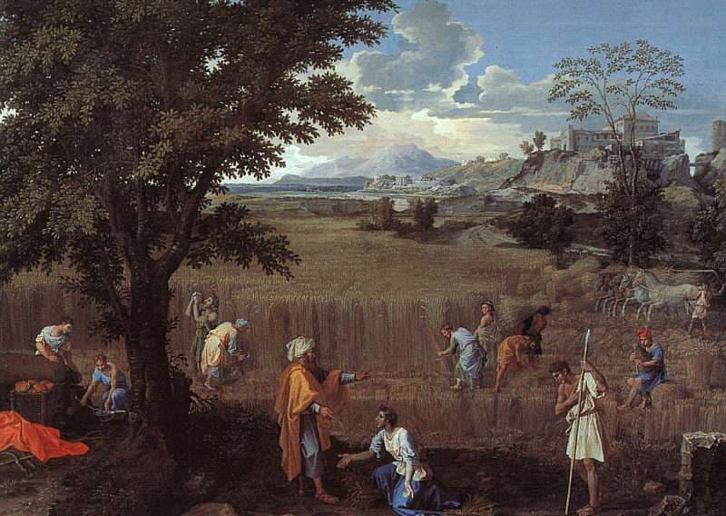 The Summer (Ruth and Boaz) — Nicolas Poussin