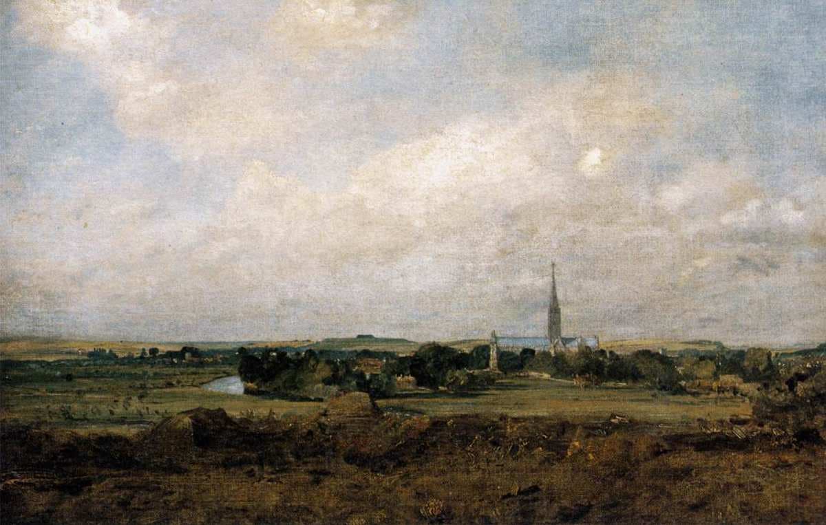 View of Salisbury — John Constable