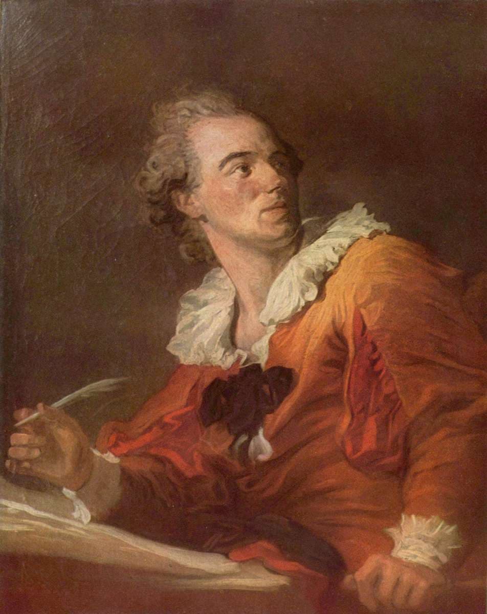 L'Inspiration — Jean-Honoré Fragonard