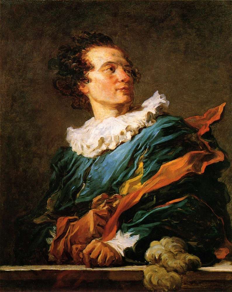 Jean Claude Richard,  Abbot of Saint-Non (Fanciful Figure) — Jean-Honore Fragonard