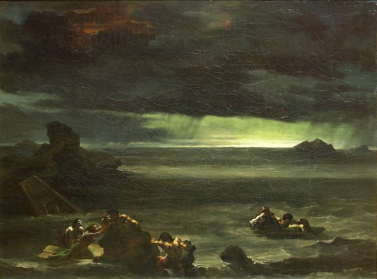 Scene of the Deluge — Théodore Géricault