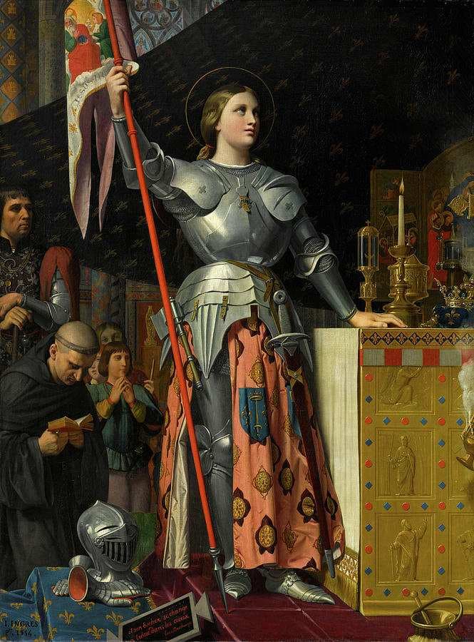 Jeanne d’Arc au sacre du roi Charles VII — Jean-Auguste-Dominique Ingres