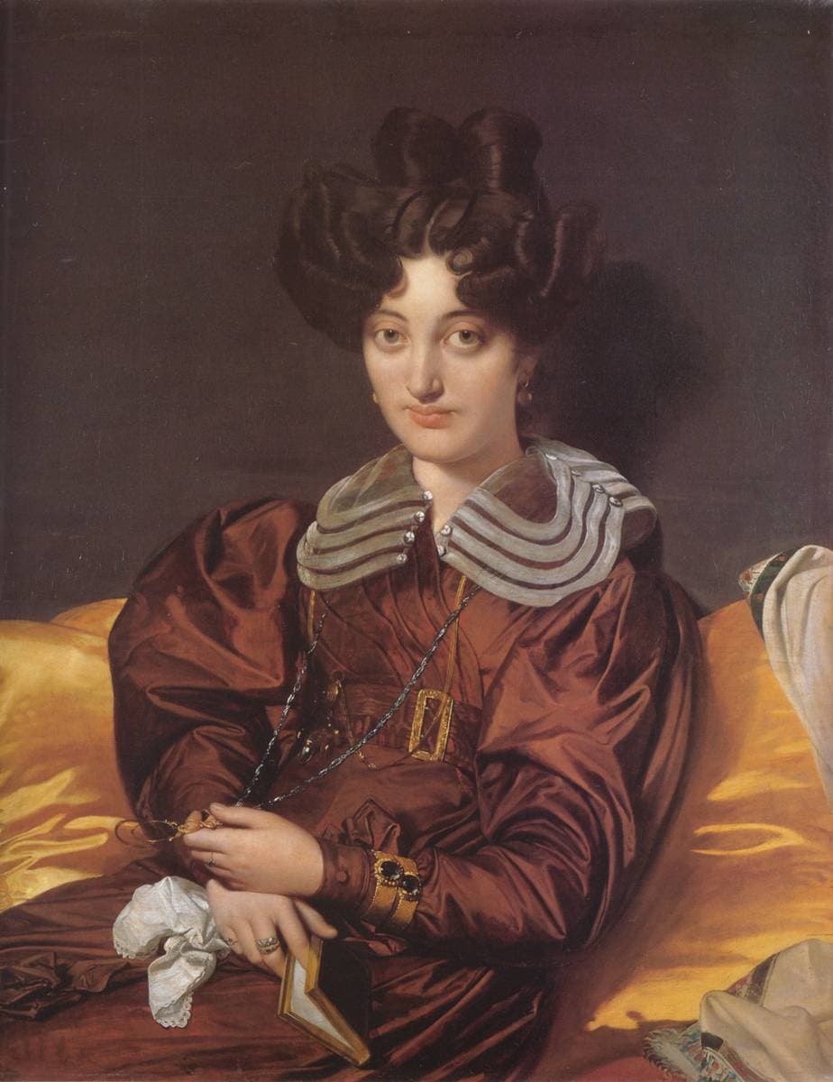 Portrait of Madame Marcotte de Sainte-Marie — Jean-Auguste-Dominique Ingres