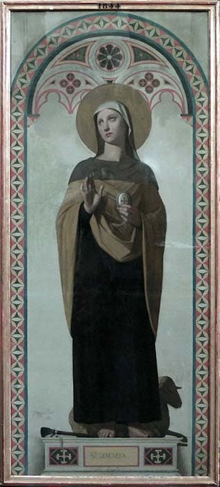 St. Genevieve, patroness of Paris — Jean-Auguste-Dominique Ingres
