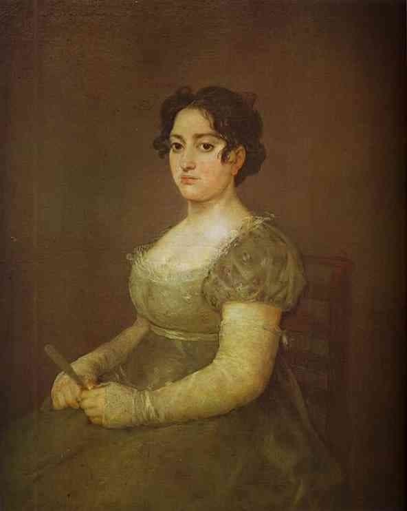 Woman with a Fan — Francisco Goya