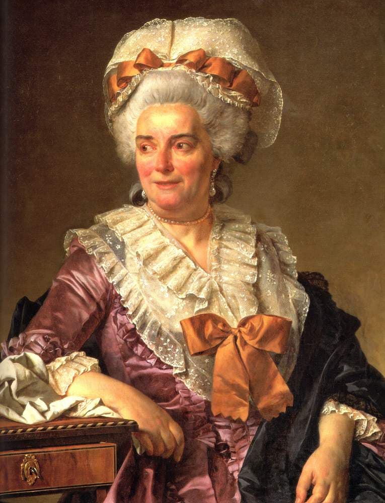 Portrait of Madame Charles-Pierre Pecoul, nee Potain, mother-in-law of the artist — Jacques-Louis David