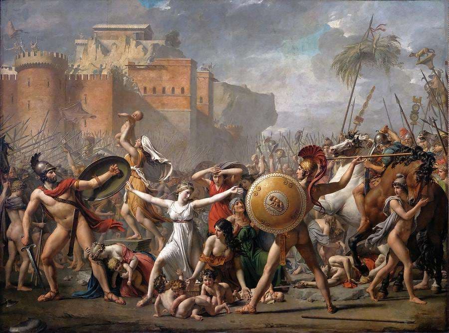 Les Sabines — Jacques-Louis David