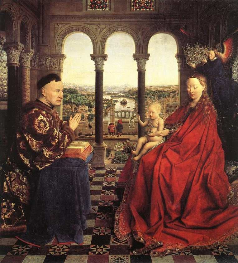 La Vierge du chancelier Rolin — Jan van Eyck