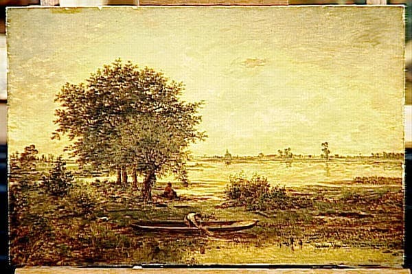 Banks of Loire — Théodore Rousseau