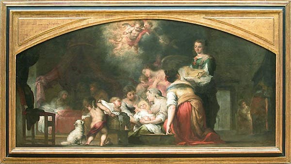 La Nativité de la Vierge — Bartolomé Esteban Murillo
