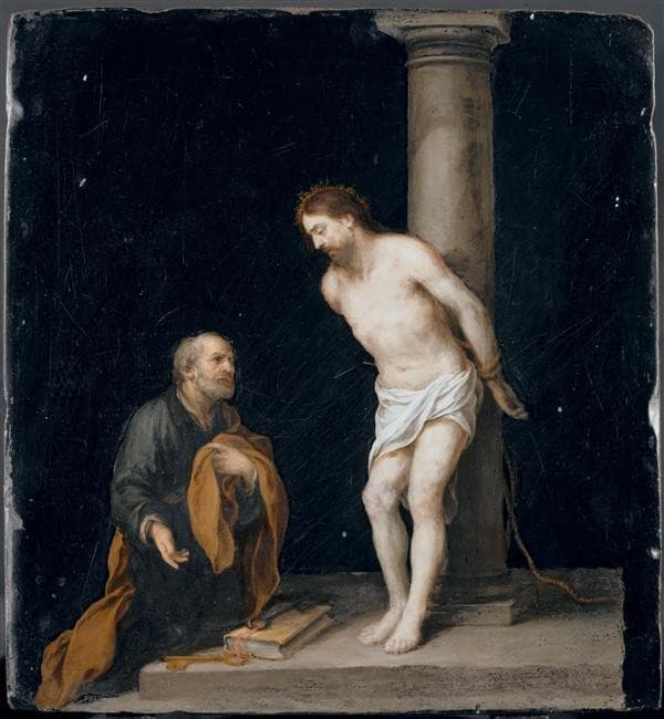 Christ The Column — Bartolome Esteban Murillo