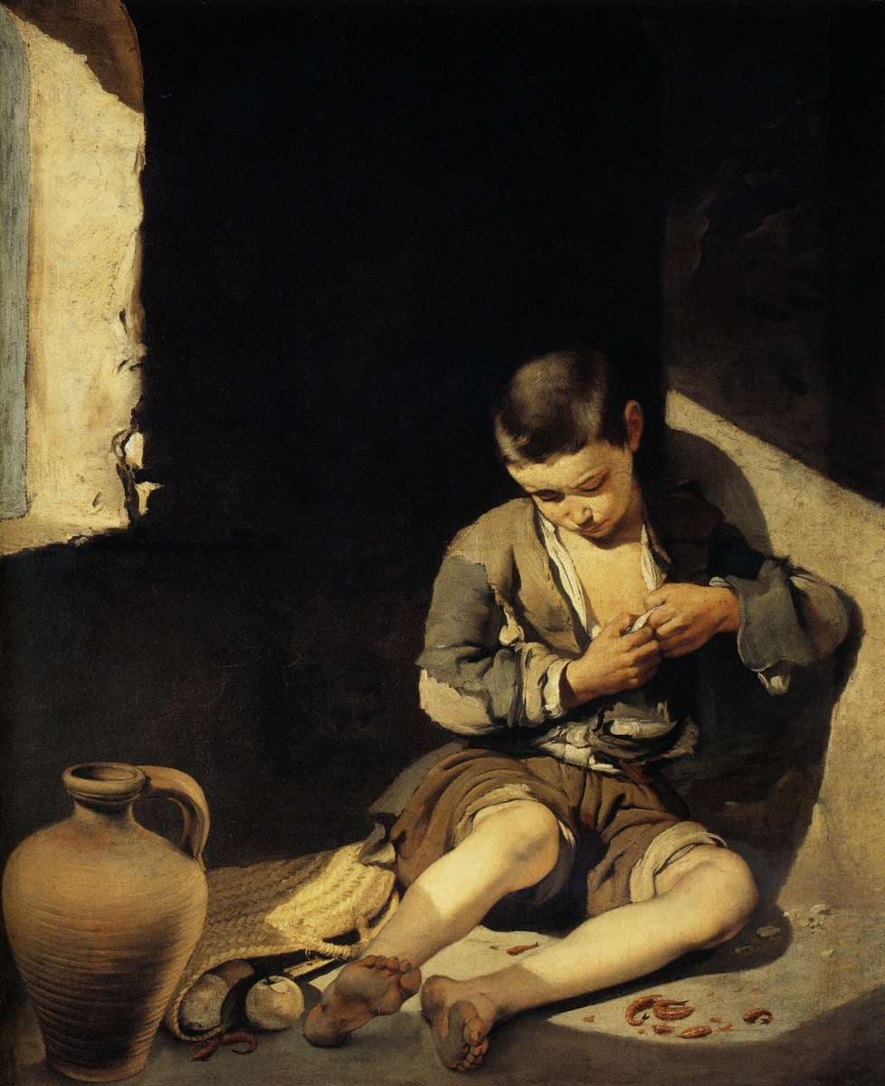 Le Jeune Mendiant — Bartolomé Esteban Murillo