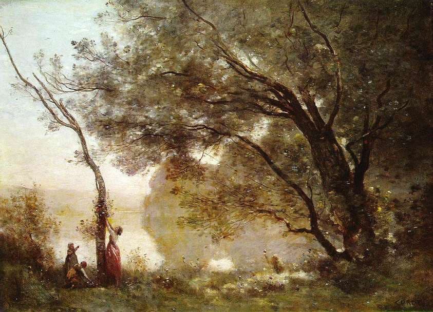 Souvenir de Mortefontaine — Jean-Baptiste Camille Corot