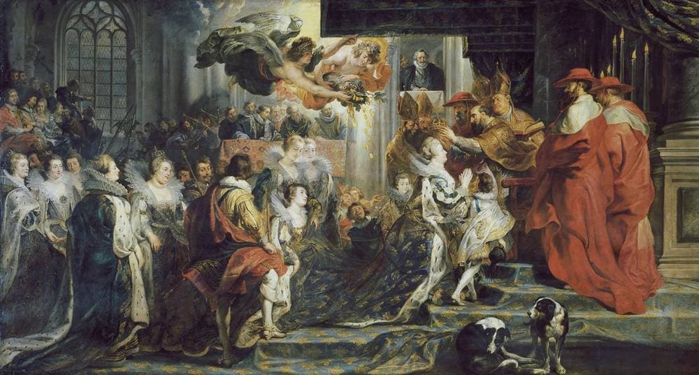 Coronation of Marie de Medici — Peter Paul Rubens