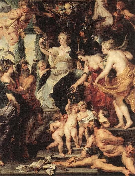 The Happiness of the Regency — Peter Paul Rubens