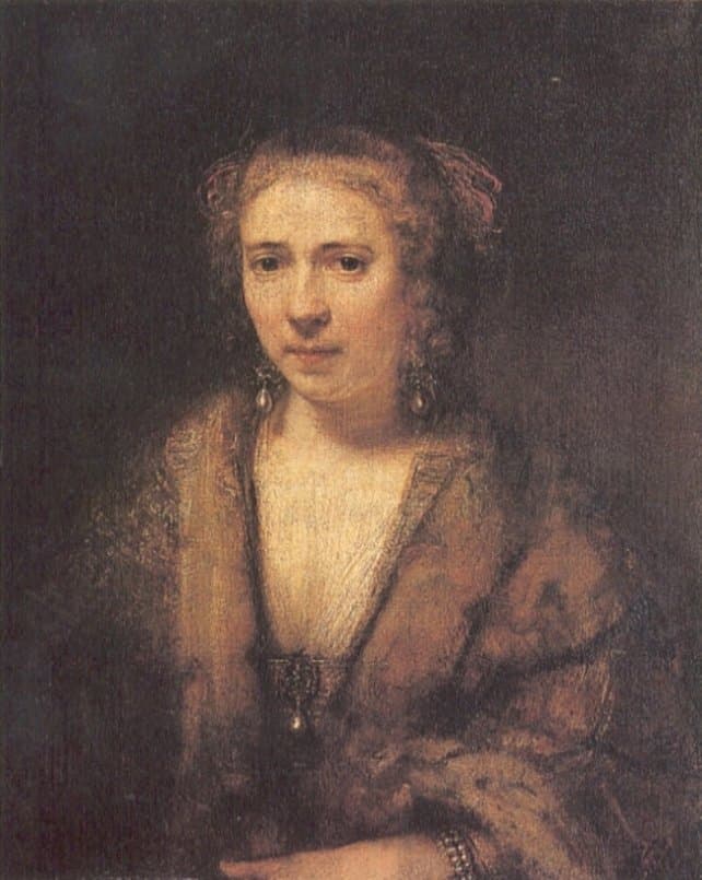 Portrait of Hendrikje Stoffels — Rembrandt