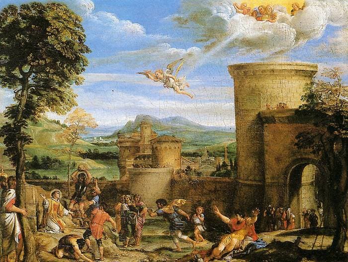 The Martyrdom of St Stephen — Annibale Carracci