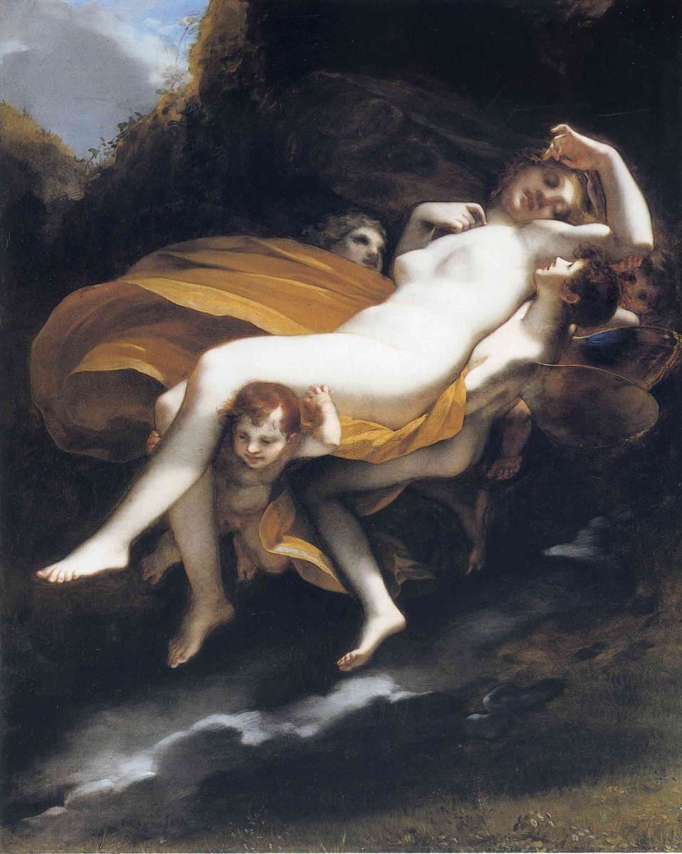 Psyche transported to Heaven — Pierre-Paul Prud'hon