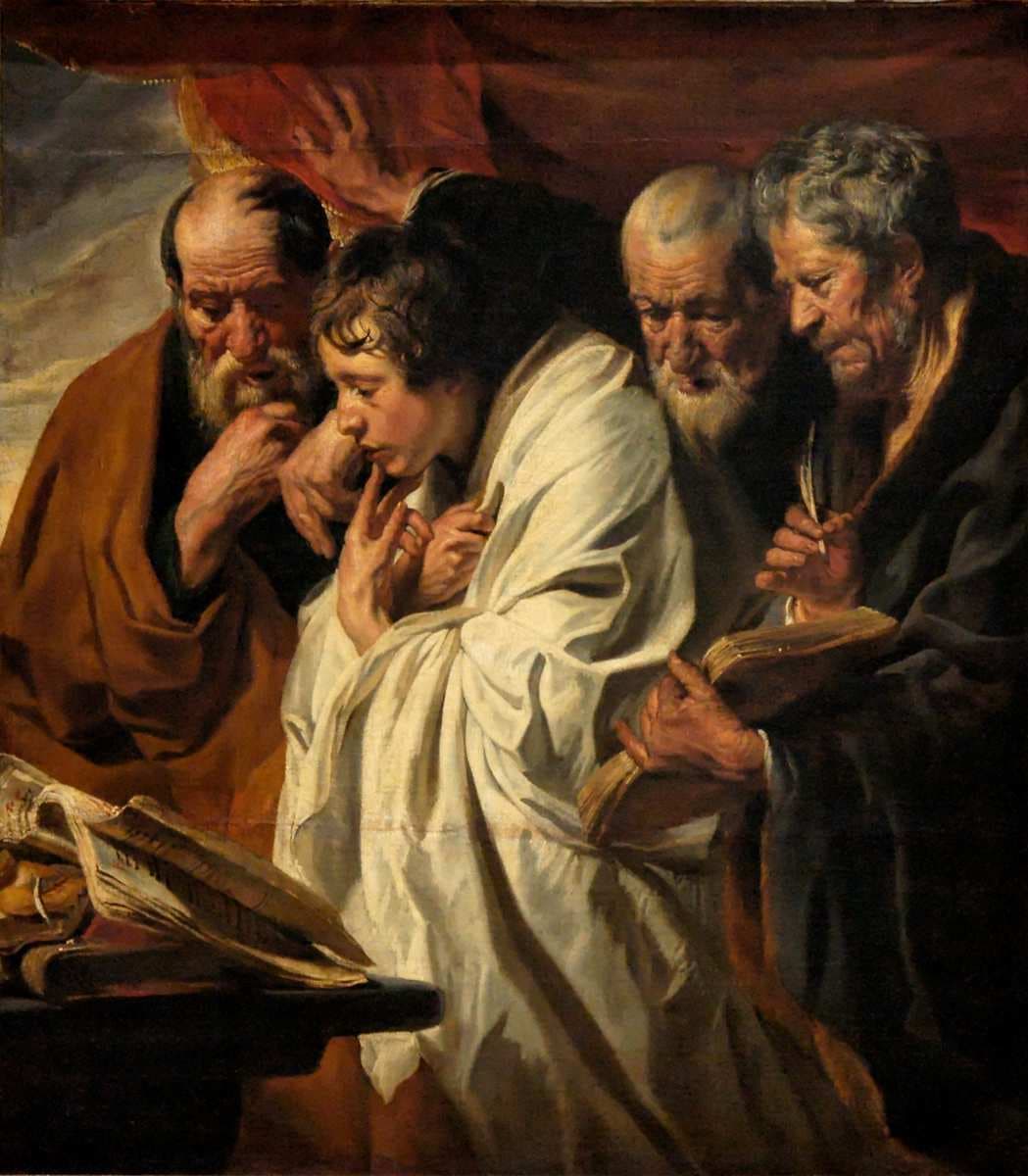 The Four Evangelists — Jacob Jordaens