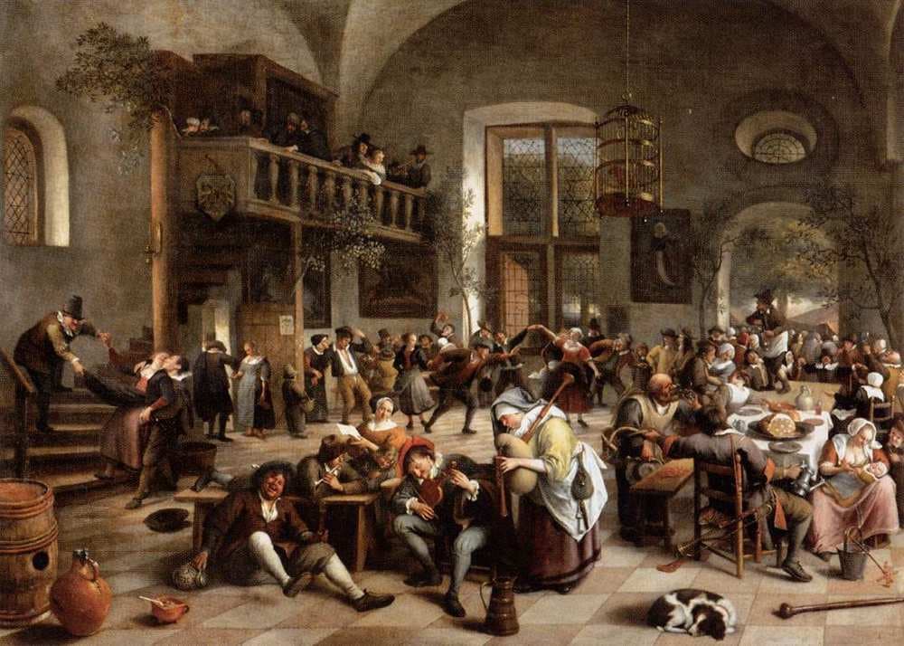 Fête dans une auberge — Jan Steen