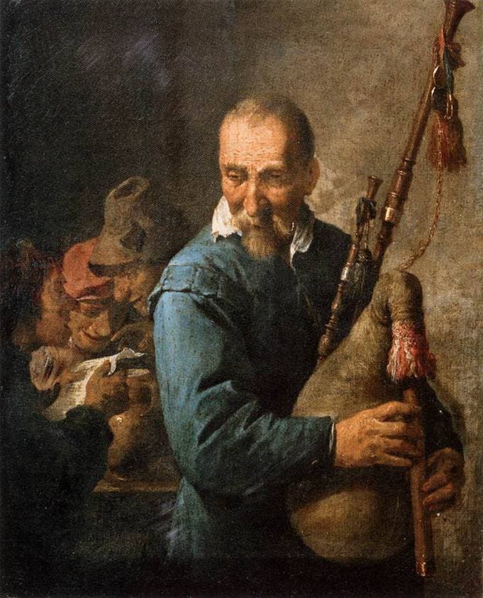 The Musette Player — David Teniers the Younger