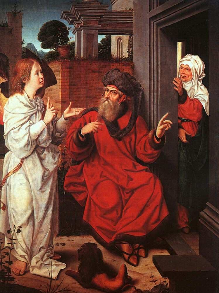 Abraham, Sara and an Angel — Jan Provoost