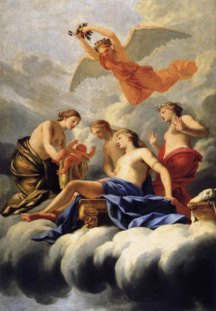 The Birth of Cupid — Eustache Le Sueur