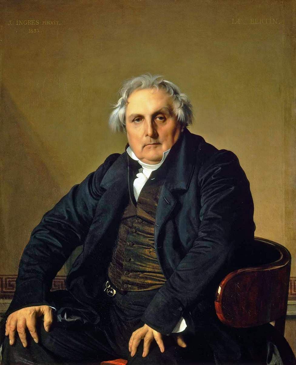Portrait de monsieur Bertin — Jean-Auguste-Dominique Ingres