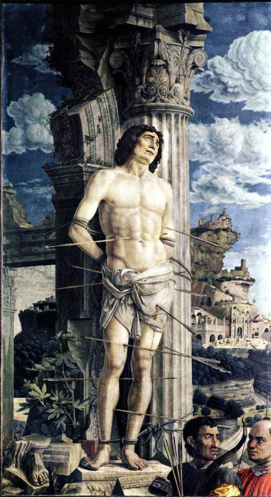 Saint Sébastien — Andrea Mantegna