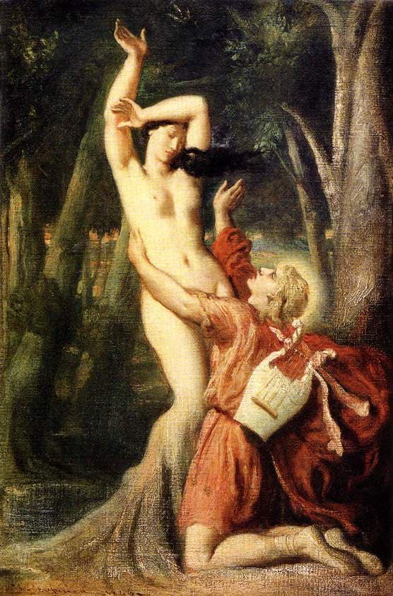Apollo and Daphne — Théodore Chassériau