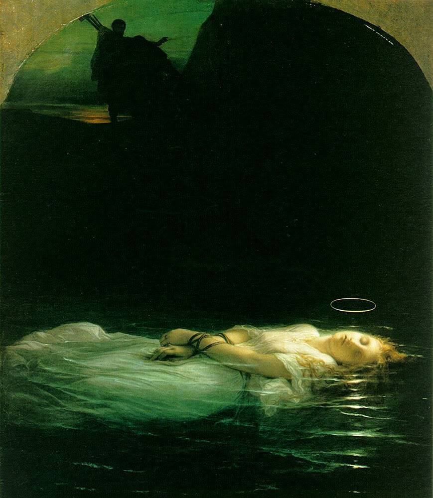 La Jeune Martyre — Paul Delaroche