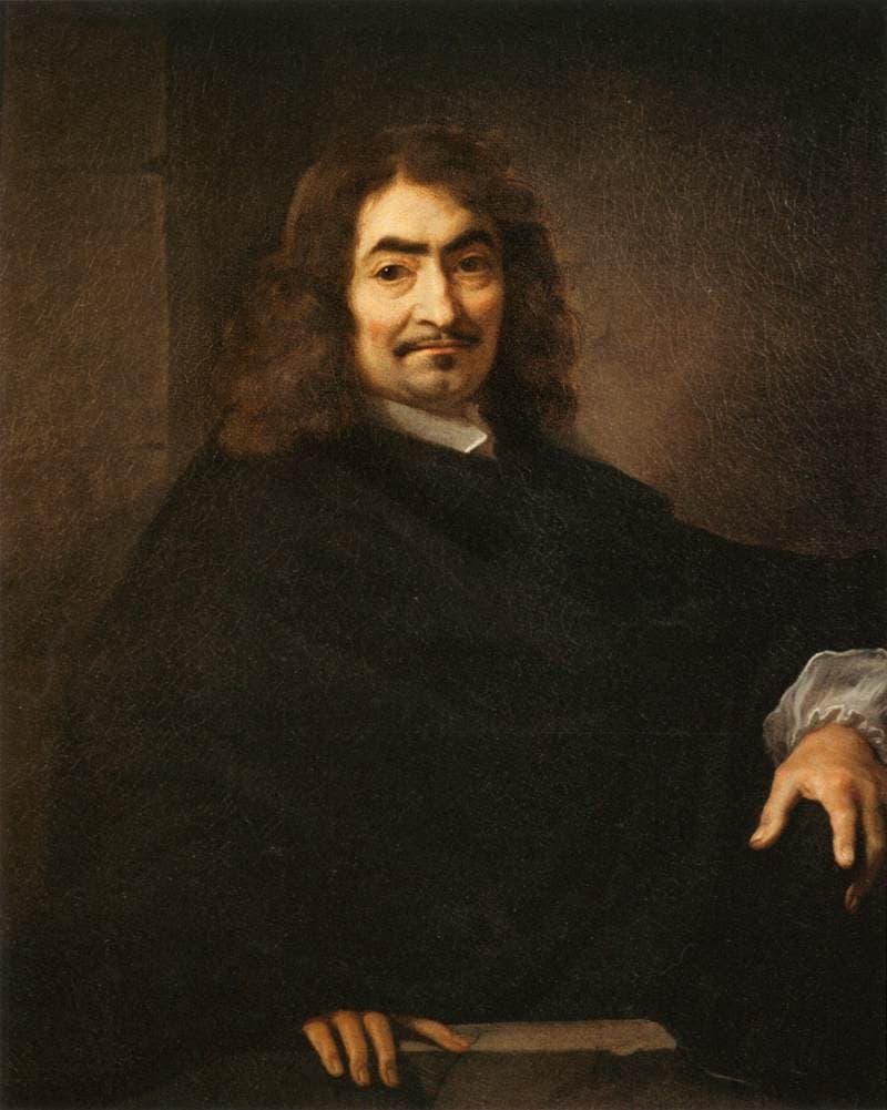 Presumed Portrait of René Descartes — Sebastien Bourdon