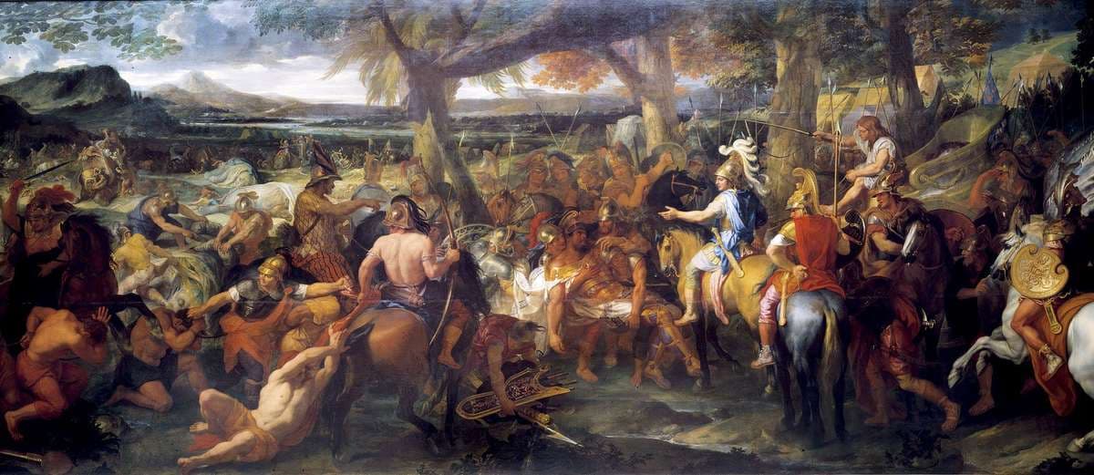 Alexander and Porus — Charles Le Brun