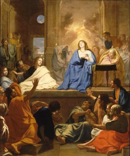 La Descente Du Saint Esprit — Charles Le Brun