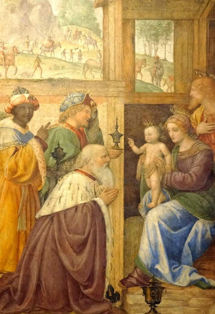 Adoration of the Magi — Bernardino Luini