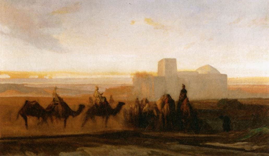 The Caravan — Alexandre-Gabriel Decamps