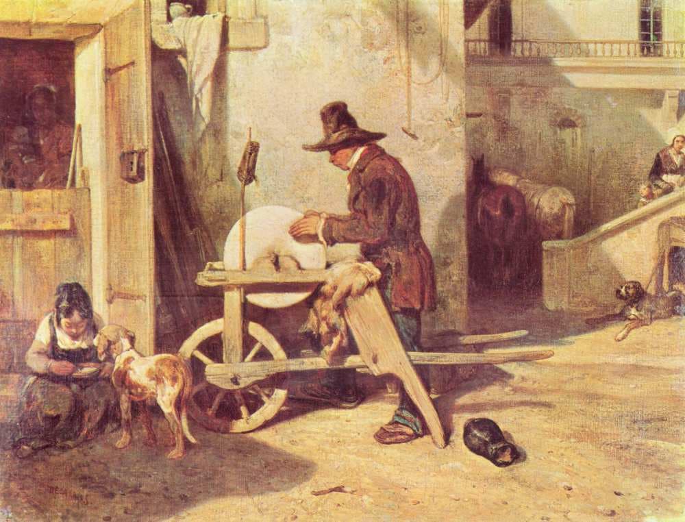 The Grinder — Alexandre-Gabriel Decamps