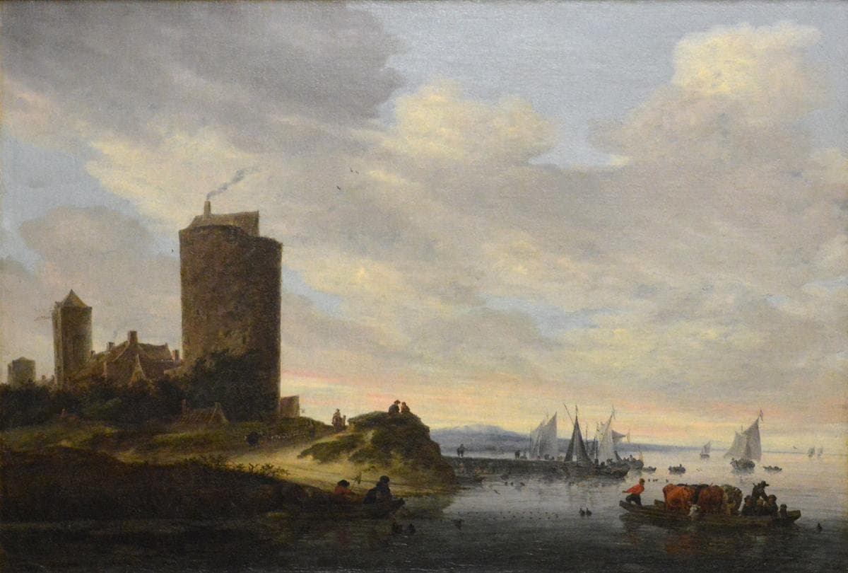 La Grosse Tour — Salomon van Ruysdael