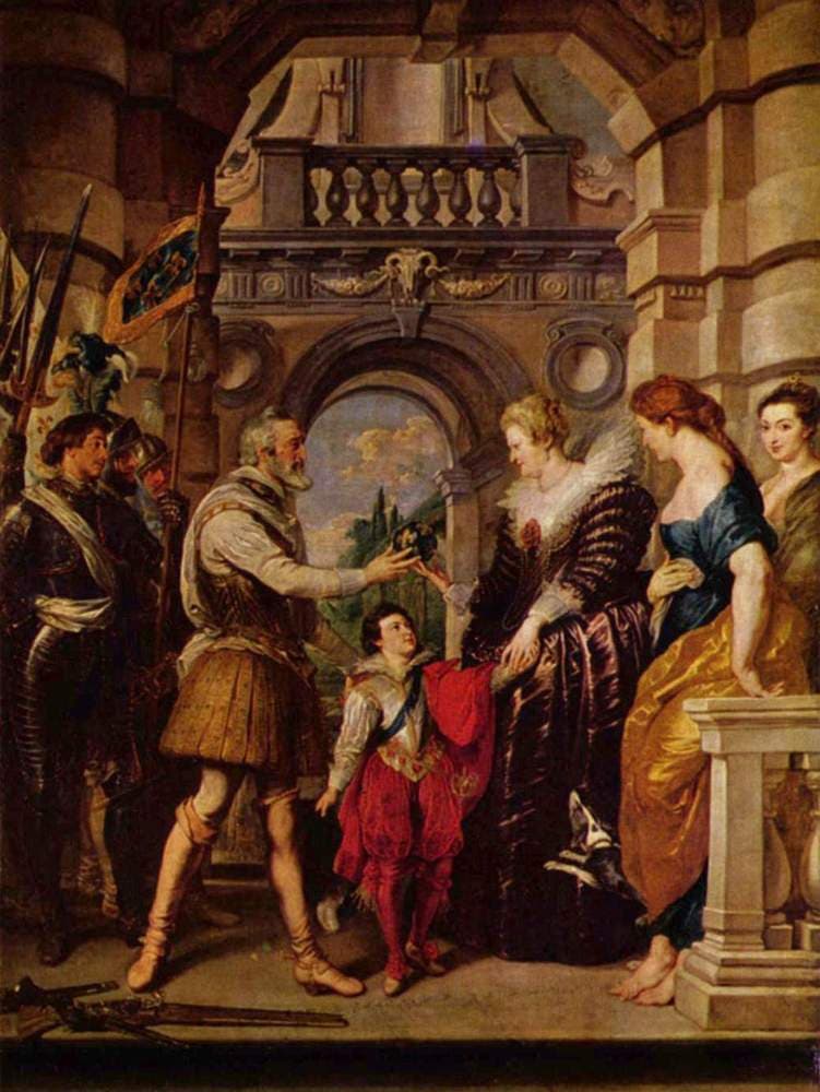 9. The Consignment of the Regency — Peter Paul Rubens