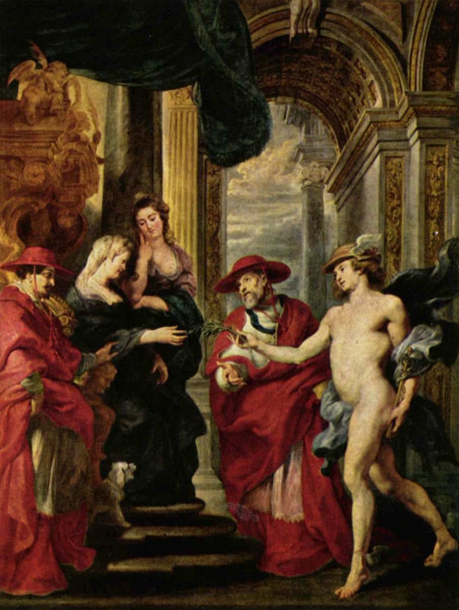 18. The Negotiations at Angoulême — Peter Paul Rubens