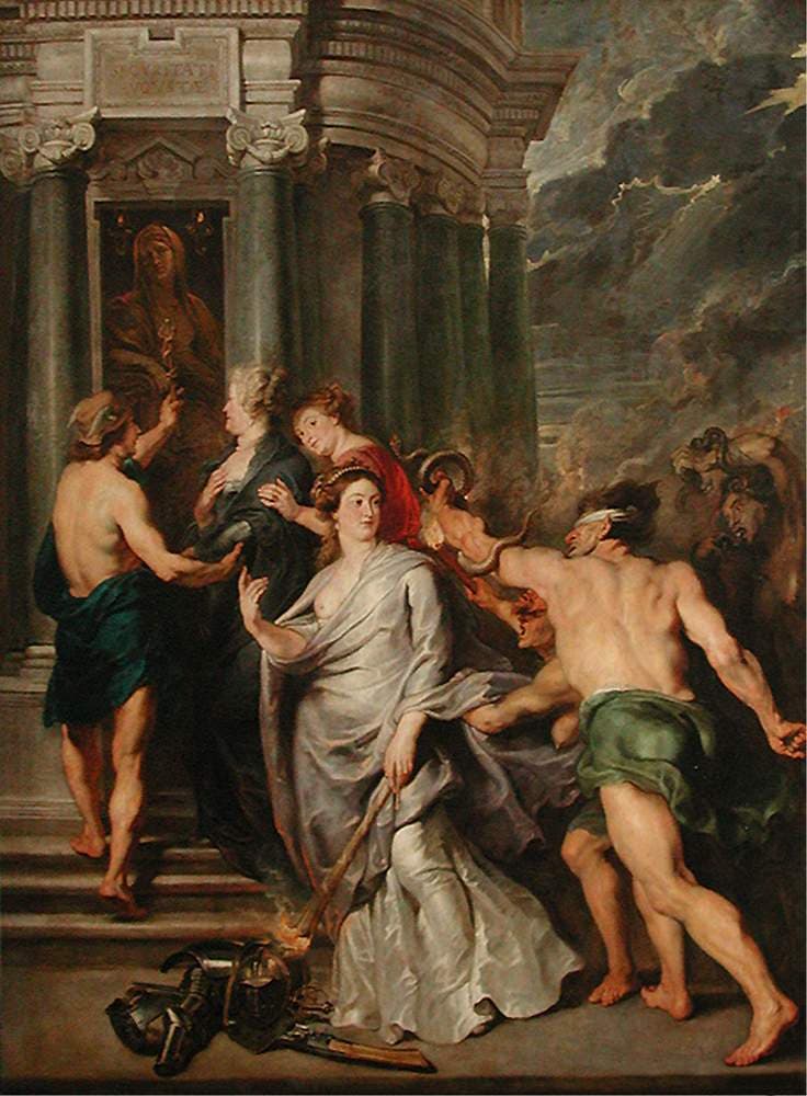 19. The Queen Opts for Security — Peter Paul Rubens