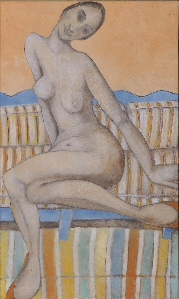 Nude on the Divan — George Pol. Georghiou